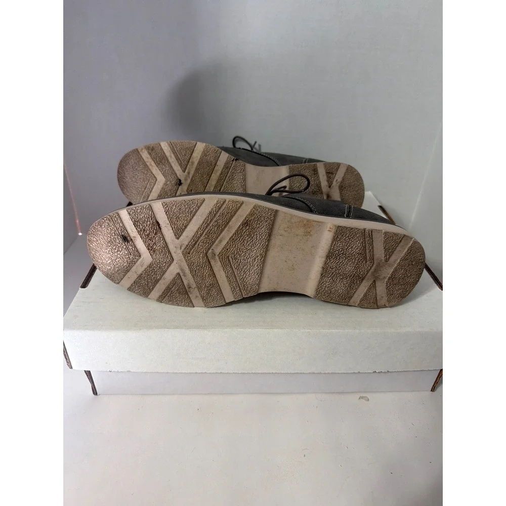 Sonoma Goods for Life Mens 13 Javie Grey Chukka Desert Boots Ortholite Lining